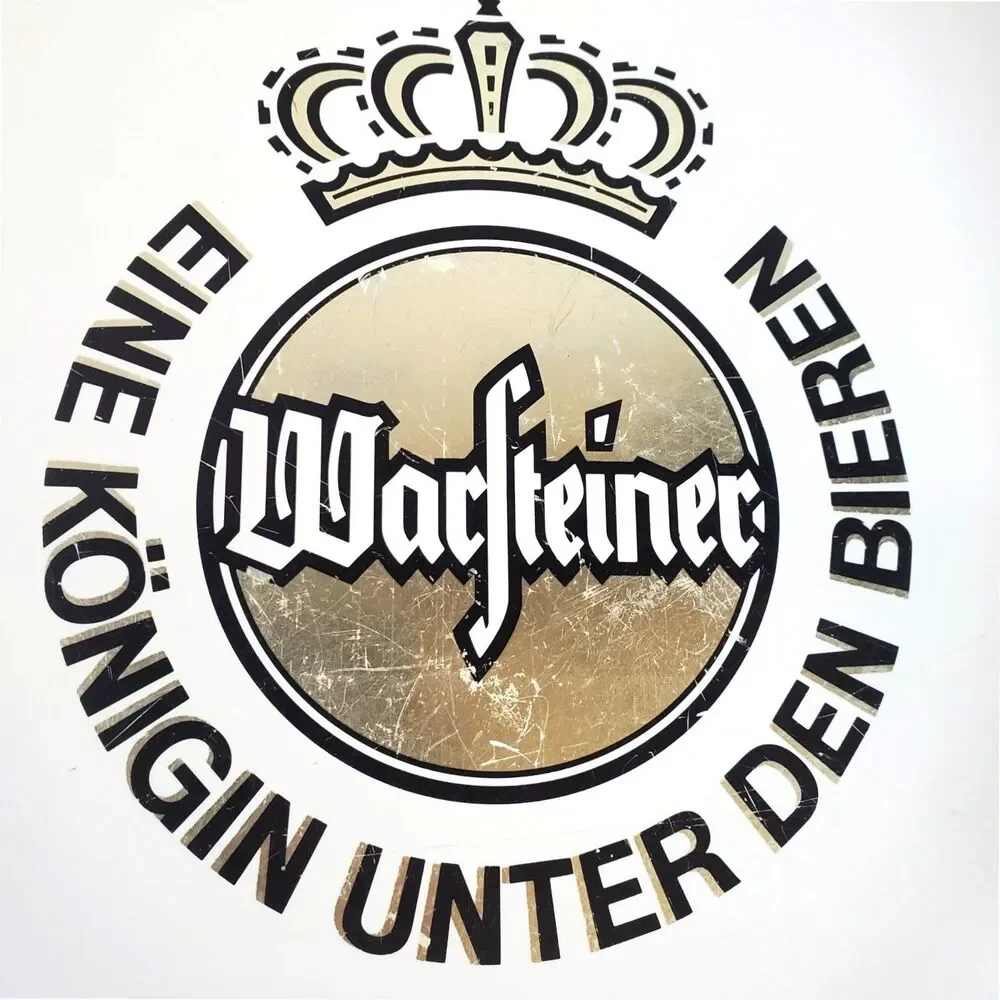 Vintage German Warsteiner Beer Serving Tray 13